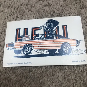 1972 Exhibit Supply Chicago Arcade Card # Hemi (EX) - Picture 1 of 4