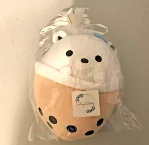 Angel Baby 7.8 Inch Polar Bear Plush Toy Bubble Pearl Milk Tea Pillow New - Picture 1 of 2