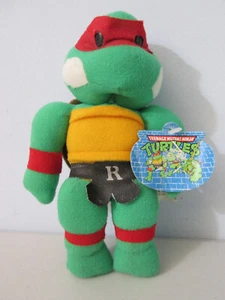 Mirage Studios Teenage Mutant Ninja Turtles Raphael Plush 1989 New 7" - Picture 1 of 6