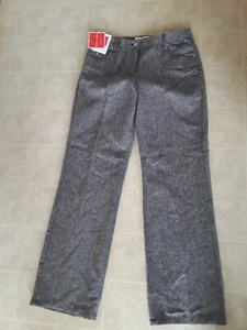 NWT Isaac Mizrahi for Target Women's Gray Dress Pants Size 4 Contour Fit  - Picture 1 of 3