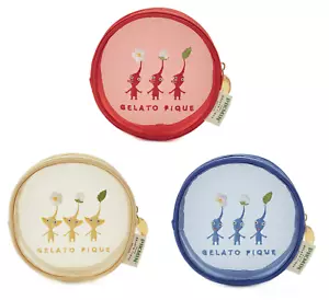 NUEVO PIKMIN se encuentra con HELATO PIQUE Bolsa Redonda Azul Rojo Amarillo Japón - Imagen 1 de 14