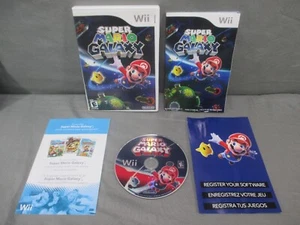 Nintendo Wii Super Mario Galaxy Spiel Disc mit Bedienungsanleitung 2007 - Bild 1 von 8
