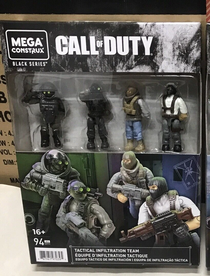 Mega Construx COD TACTICAL INFILTRATION TEAM NEW SEALED - Image 1 of 1