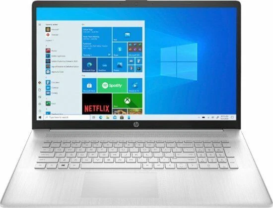 HP 17-CN0013DX 17.3" (1TB HDD, Intel Core i3-1115G4, 3.00GHz, 8GB RAM) Laptop - Silver (37P29UA)
