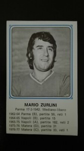 FIGURINA CALCIATORI PANINI 78/79 MARIO ZURLINI N°511 NUOVA CON VELINA