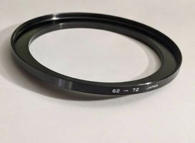 Step-up Ring Metal 62-72mm 62mm Lens to 72mm Filter 62-72 62mm-72mm Stepping  - Image 1 of 4