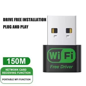 USB WiFi Bluetooth Adapter 150Mbps Dual Band 2.4Ghz UK Receiver NEW US I8Q0 - Bild 1 von 9