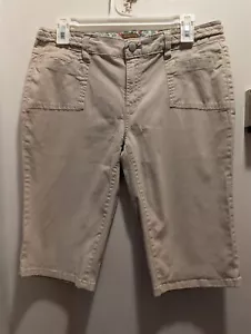 Copper Key Women's Juniors Size 13 Khaki 13 Inch Bermuda Shorts - Picture 1 of 8