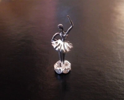 1/12 Casa de Muñecas Miniatura Bailarina de Ballet Estatua Adorno Hecho a Mano Danza Regalo LGW Foto 1 de 2