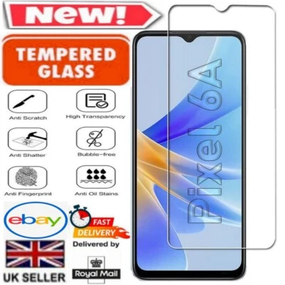 2.5D Screen Protector Cover For Google Pixel 6 , 6A 7 9 Gorilla Tempered Glass - Image 1 of 3