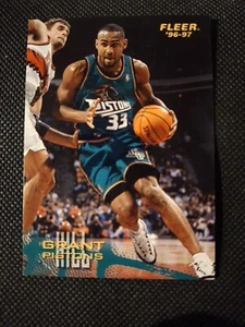 1996 GRANT HILL FLEER NBA CARD #11 DETROIT PISTONS ORLANDO MAGIC DUKE DEVILS - Bild 1 von 2