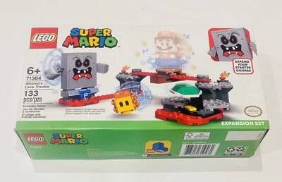 LEGO Super Mario Whomp’s Lava Trouble Expansion Set 71364 Building Kit 133 Pcs - Image 1 of 2