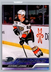2023-24 Upper Deck #456 Jackson LaCombe YG RC - NM - Picture 1 of 1