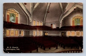 M.E. Church Huntington Indiana Postcard No.10568 Unposted - Picture 1 of 2