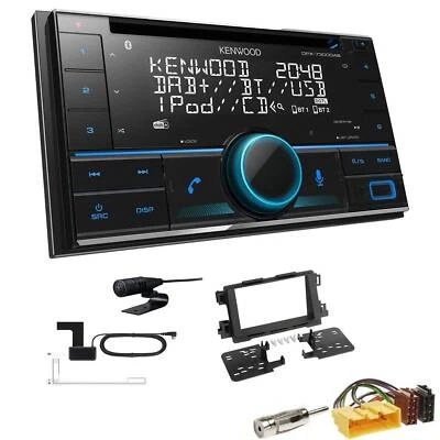 Kenwood DPX-7300DAB Autoradio Bluetooth DAB+ für Mazda CX-5 ab 2012 schwarz - Bild 1 von 4