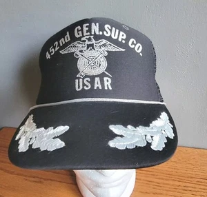 452nd General Supply Company Hat USAR Army Reserve Cap Scrambled Eggs Leaf - Picture 1 of 8