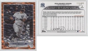 2022 Topps Series 1 Orange Foil /299 Rougned Odor #5