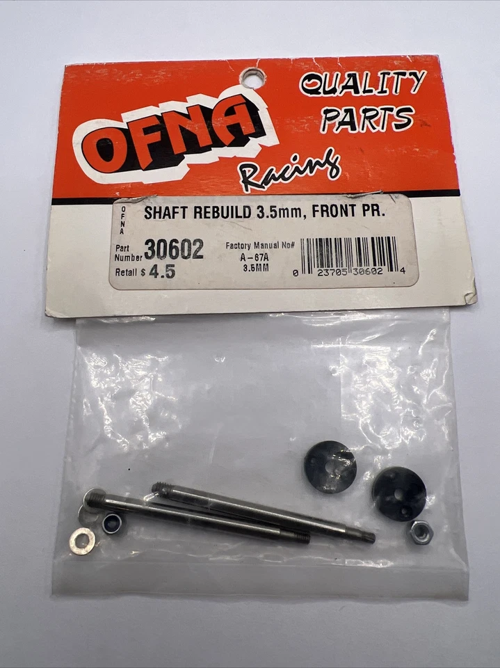 Ofna 30602 Shaft Rebuild 3.5mm Front Pair - Image 1 of 2