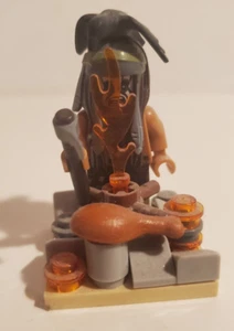 LEGO MINIFIGURA TONTO JOHNNY DEPP DE LA PELÍCULA LONE RANGER 30261 JUEGO DE FOGATA ABIERTO - Imagen 1 de 5