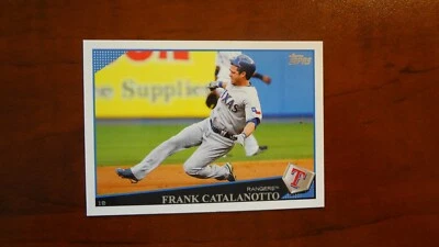 2009 TOPPS # 178 FRANK CATALANOTTO   BASEBALL CARD - Image 1 of 2