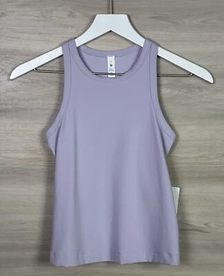 Lululemon Align Waist Length Racerback Tank Nulu Size 4🪻Faint Lavender 01924. Foto 1 de 4