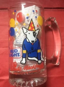 Spuds MacKenzie 1987 Bud Light Beer Mug! The Original Party Animal! New • Nice! - Picture 1 of 4