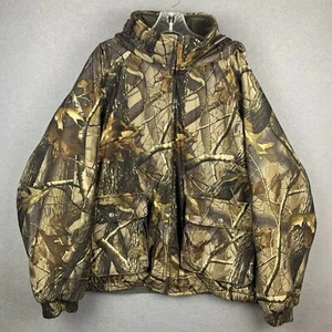 Woolrich RealTree Hardwoods Thermore Insulated Jacket Reversible Mens Size 2XL - Picture 1 of 16