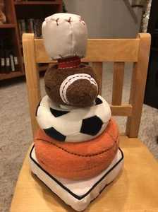 Pottery Barn Kids Plush Sports Stacker With Sound-works - Picture 1 of 4