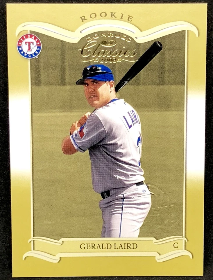 GERALD LAIRD 2003 Donruss Classics NATIONAL STAMP GOLD PARALLEL RC ROOKIE #4/5 ! - Image 1 of 1