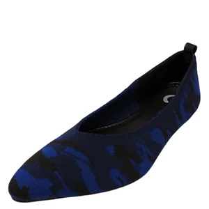 Journee Collection Womens Karise Ballet Flats Fabric Blue 7.5M MSRP 54.99 New - Picture 1 of 6