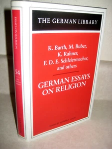 GERMAN ESSAYS ON RELIGION Barth Buber Kant Freud Goethe Philosophy FIRST EDITION - Picture 1 of 6