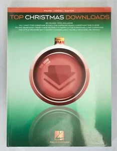 TOP CHRISTMAS DOWNLOADS (PIANO/VOCAL/GUITAR) By Hal Leonard Corp. **Excellent**  - Bild 1 von 5