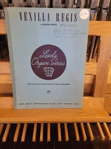 * Richard Purvis: Vexilla Regis, organo (Leeds) - Foto 1 di 1
