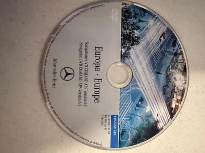 Mercedes APS Navigation DVD COMAND APS Version 6.1 - Bild 1 von 2