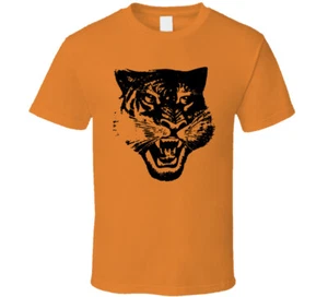 Onitsuka Tiger Asics Retro 80s Logo Shoe Orange T Shirt - Picture 1 of 2