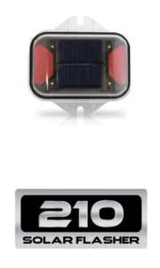 JW Speaker 210 Red Solar Flasher and Warning Light 0647041 (F) - Picture 1 of 8