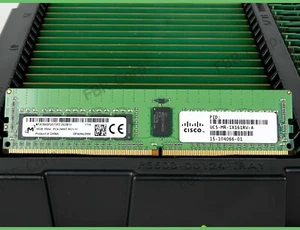 Grade A Micron Cisco 16GB PC4-2400T DDR4 19200 1Rx4 RAM MTA18ASF2G72PZ-2G3 LOT - Picture 1 of 1