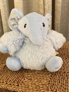 Rene Rofe MY 1st ELEPHANT Blue 7" Plush Pudgy Furry Stuffed Animal Baby Toy NWOT - Imagen 1 de 10