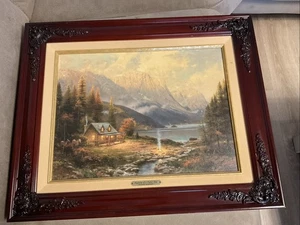 Thomas Kinkade - Canvas Picture - Beginning Of A Perfect Day - Certificated - Picture 1 of 6