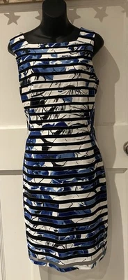 Roman Striped Shift Dress Size 12 - Image 1 of 4