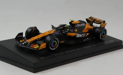 Spark F1 Mclaren MCL38 #4 Lando Norris winner Abu Dhabi GP 2024 1/64 Y416 - Immagine 1 di 3