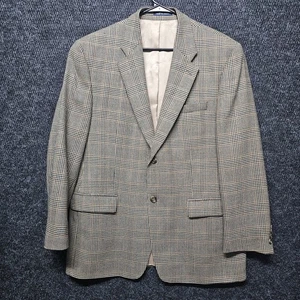 VINTAGE Ralph Lauren Hahnentritt Blazer Jacke 43 R Lammwolle  - Bild 1 von 14