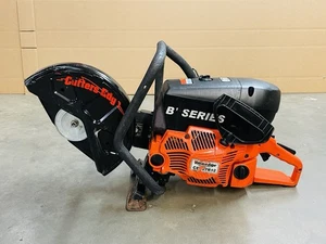 Cutters Edge CE-807R12 Concrete Saw -Strong Running 81cc Husqvarna Gas Eng 12"💪 - Picture 1 of 17