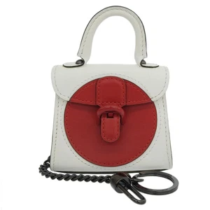Mini bolso Delvaux Brillon Red Moon Charm 2014 Omotesando exclusivo de Japón 1 de 100 - Imagen 1 de 14
