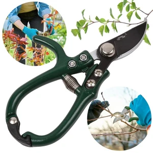 Hand GARTENSCHERE FÜR ÄSTE, Strauchschere, GEBOGENE Klinge, SCHARF 16 cm - Bild 1 von 10