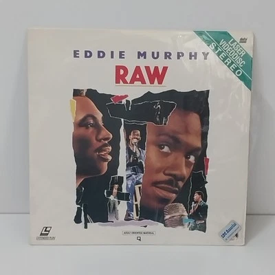 EDDIE MURPHY - RAW Laserdisc LD RARE GREAT STAND-UP! — 第 1/4 张图片