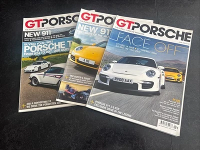 GT Purely Porsche Magazines x3 2008 - Issues 79-81 - 968 Buyers Guide, 912 - Image 1 of 4