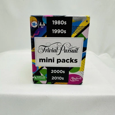 Hasbro Gaming Trivial Pursuit Mini Packs Multipack, Fun Trivia Questions for ... - Image 1 of 4