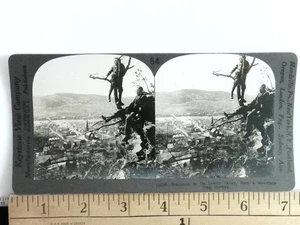 Drammen in seinem schönen Tal Stereoview Keystone View Co. 1900er Norwegen - Bild 1 von 2