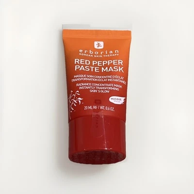 Erborian Red Pepper Paste Mask 20ml - Radiance Concentrate - Glow Boosting 20ml - Image 1 of 3